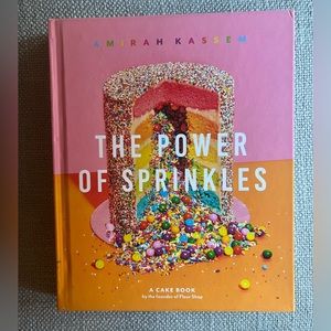 The Power of Sprinkles hardcover cookbook by Amirah Kassem